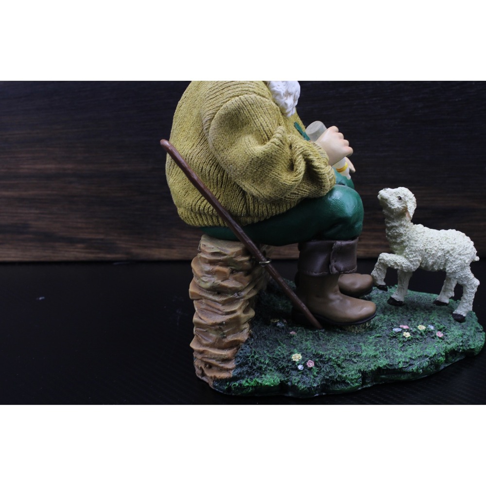 Clothtique Possible Dreams Santa with original box - Wee Wooly One Irish Ireland